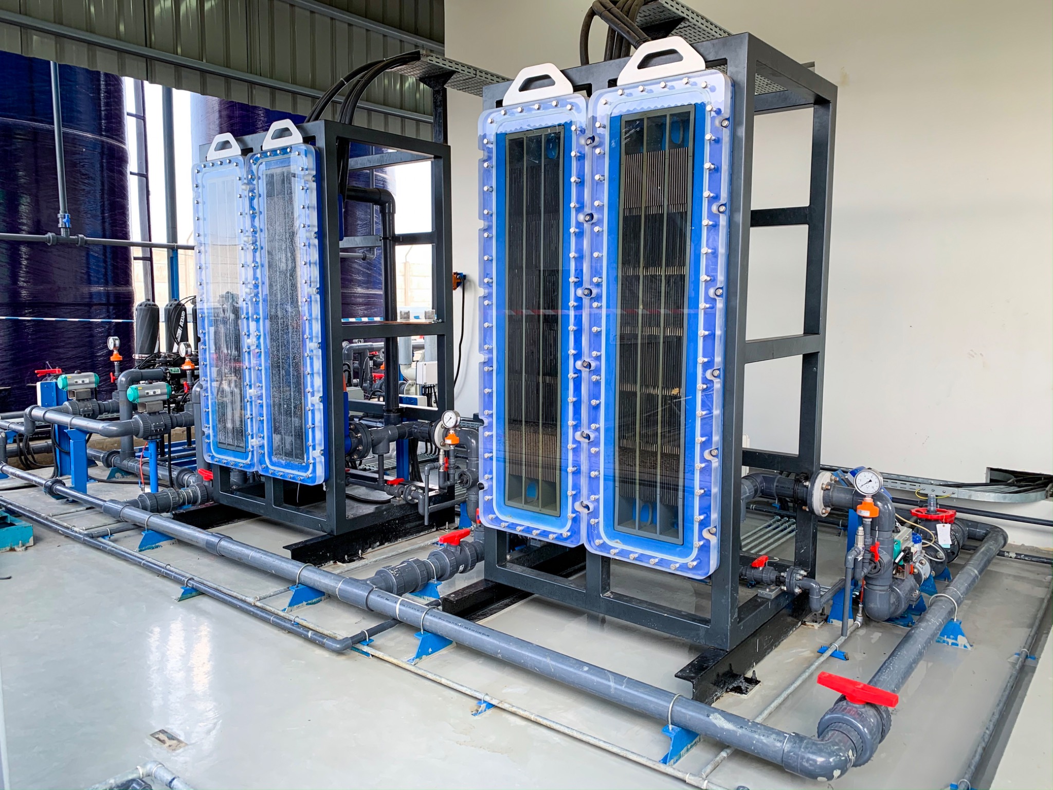 Modern electrochlorination plant